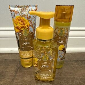 Bath & Body Works Disney Princess Belle Set.